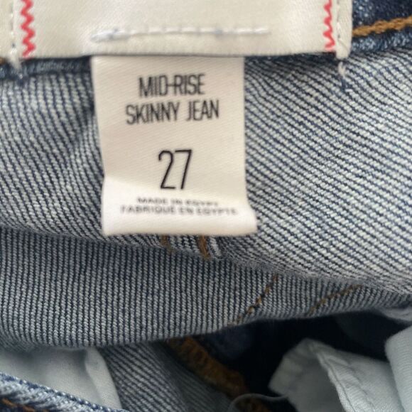 BDG Urban Outfitters Women's Slim Straight Mid Rise‎ Denim Jeans Size 27 - Picture 8 of 10